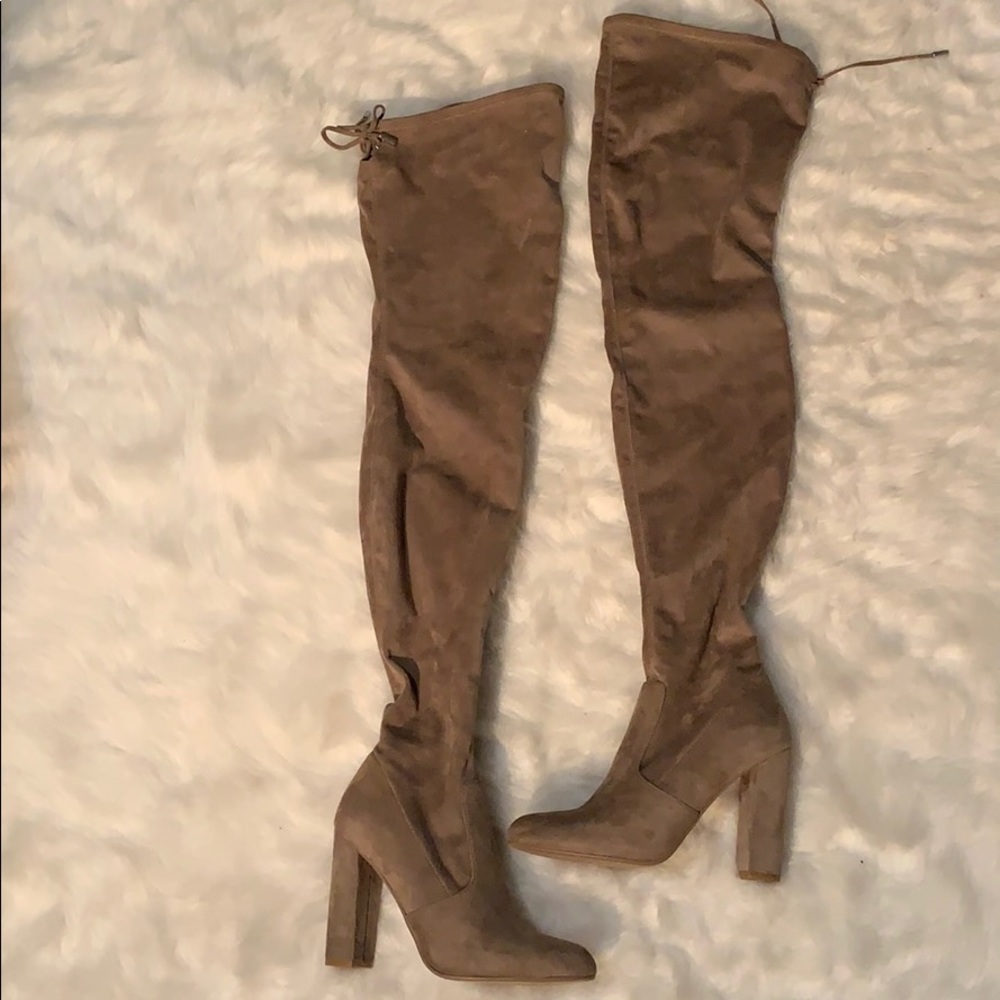 Steve Madden thigh high boots